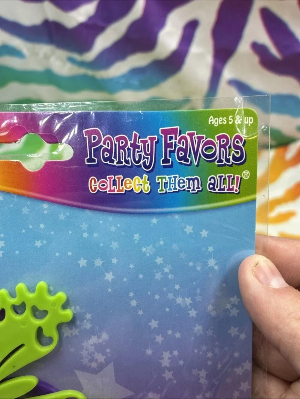 Vintage Lisa Frank Party Favors – 4 Tracing Shapes (Butterfly, Dolphin, Flower)